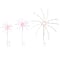 Patriotic LED Light Up Fireworks Lawn Décor, 3ct.